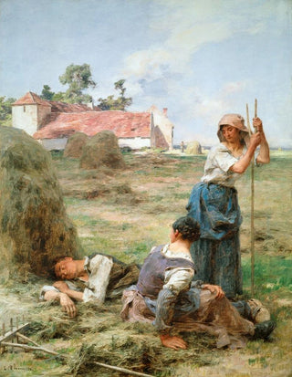 Lon Augustin Lhermitte - Harvesters at Rest.webp