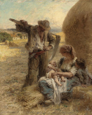 Lon Augustin Lhermitte - La Famille.webp