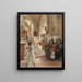 La confirmation - Léon Augustin Lhermitte — framed artwork on a wall