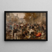 Les Halles - Léon Augustin Lhermitte — framed artwork on a wall