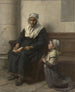 La Grand-mère - Léon Augustin Lhermitte — artwork view