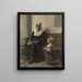 La Grand-mère - Léon Augustin Lhermitte — framed artwork on a wall