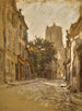a street in Bourges - Léon Augustin Lhermitte — artwork view