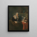 La Songeuse - Léon Bartholomé — framed artwork on a wall