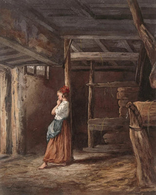 Lon Becker - Waiting in a Stable.webp