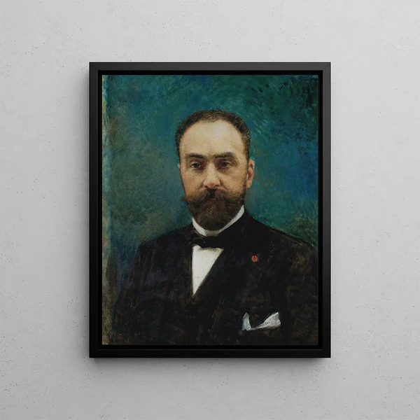 Charles Ephrussi - Léon Bonnat — framed artwork on a wall