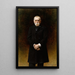 Portrait Painting of William T. Walters - Léon Bonnat — framed artwork on a wall