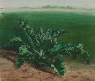 Study of a plant, perhaps a thistle - Léon Bonvin — artwork view