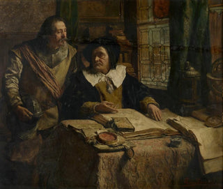 The Geographer - Léon Brunin — artwork view