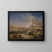 Battle of Heliopolis - Léon Cogniet — framed artwork on a wall