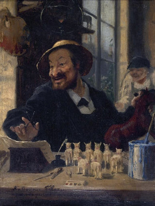 Lon Dehaisne - Portrait dAlexandre Schanne 18231887 modle du Schaunard de La Vie de Bohme de Murger.webp