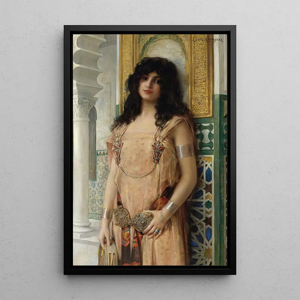 Oriental Beauty - Léon François Comerre — framed artwork on a wall