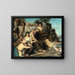 The Captivity of the Jews in Babylon - Léon François Comerre — framed artwork on a wall