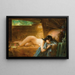 The legendary tunic - Léon François Comerre — framed artwork on a wall