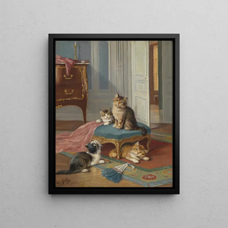 Lon Huber - Die Katzenfamilie.webp