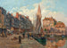 Honfleur Painting - Léon Leclerc — artwork view