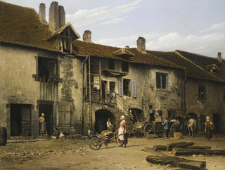The Village - Léon Legat — artwork view