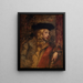 Portrait Painting - Léon Lucien Goupil — framed artwork on a wall