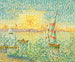 Sunset Painting - Léon Pourtau — artwork view