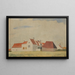 Ferme près du Quartier de Nukkerwijk Sas-Slijkens - Léon Spilliaert — framed artwork on a wall