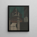 Calvaire et purgatoire en Orient - Léon Spilliaert — framed artwork on a wall