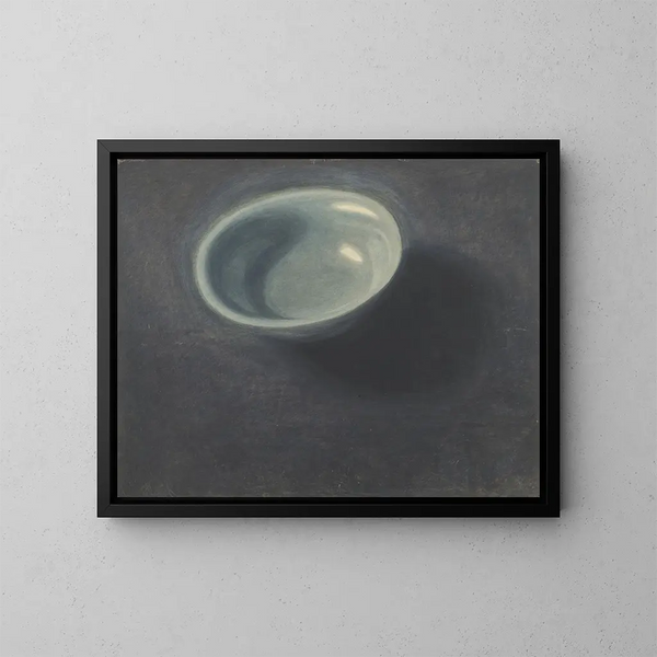 The blue bucket - Léon Spilliaert — framed artwork on a wall