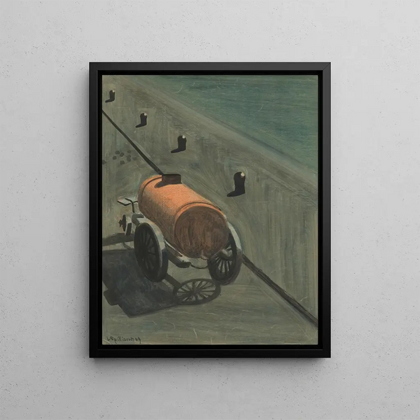 The water cart - Léon Spilliaert — framed artwork on a wall