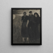 Fishermen and Fisherwomen - Léon Spilliaert — framed artwork on a wall