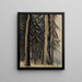 Fort de sapins - Léon Spilliaert — framed artwork on a wall