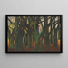 Green Trees - Léon Spilliaert — framed artwork on a wall