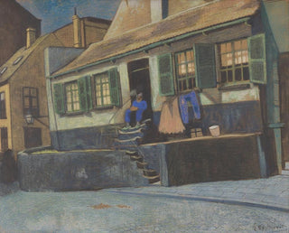 called The Pulpit House in Ostend - Léon Spilliaert — artwork view