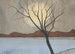 Landscape painting with tree in the foreground - Léon Spilliaert — artwork view