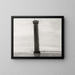 The lighthouse with signals - Léon Spilliaert — framed artwork on a wall