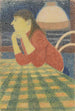 Woman leaning - Léon Spilliaert — artwork view