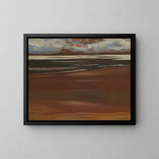 Marine Painting - Léon Spilliaert — framed artwork on a wall