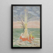 Figures of Neptune and the Sea - Léon Spilliaert — framed artwork on a wall