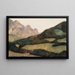 Landscape Painting of Innsbruck - Léon Spilliaert — framed artwork on a wall