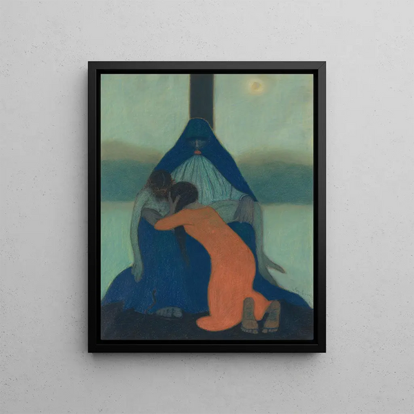Fosse - Léon Spilliaert — framed artwork on a wall