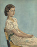 Portrait of Miss Simonne Kremer - Léon Spilliaert — artwork view