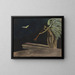 Resurrection Painting - Léon Spilliaert — framed artwork on a wall