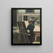 Self-portrait Painting - Léon Spilliaert — framed artwork on a wall