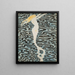 Bathing Mermaid - Léon Spilliaert — framed artwork on a wall