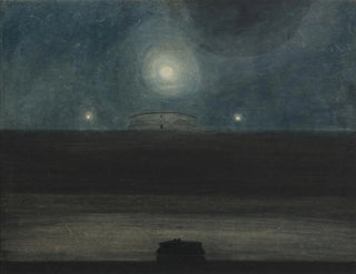 Beach with Moon - Léon Spilliaert — artwork view