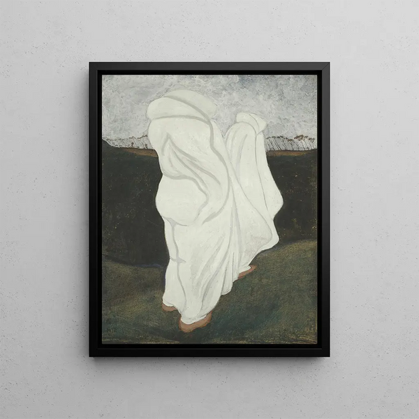 Robes blanches - Léon Spilliaert — framed artwork on a wall