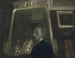 Self-portrait with mirror - Léon Spilliaert — artwork view