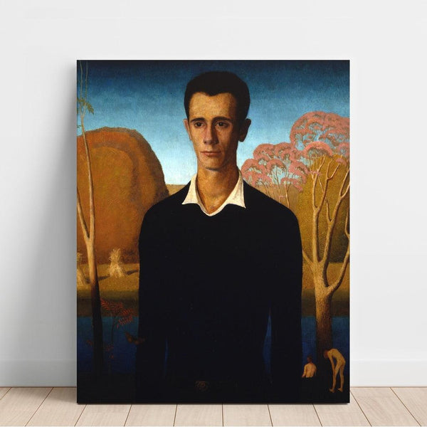 Reproduction of the painting Long's Peak from Loch Vale, Estes Park, Colorado - Grant Wood