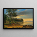 on the Baltic coast - Longin Christianowitsch Fricke — framed artwork on a wall
