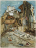 L'Hôtel des Singes à Saint - Cloud - Léopold Flameng — artwork view