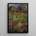 Downstairs - Loren MacIver — framed artwork on a wall