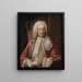 Gyllenborg Karl 1679-1746 - Lorens Pasch l'Ancien — framed artwork on a wall